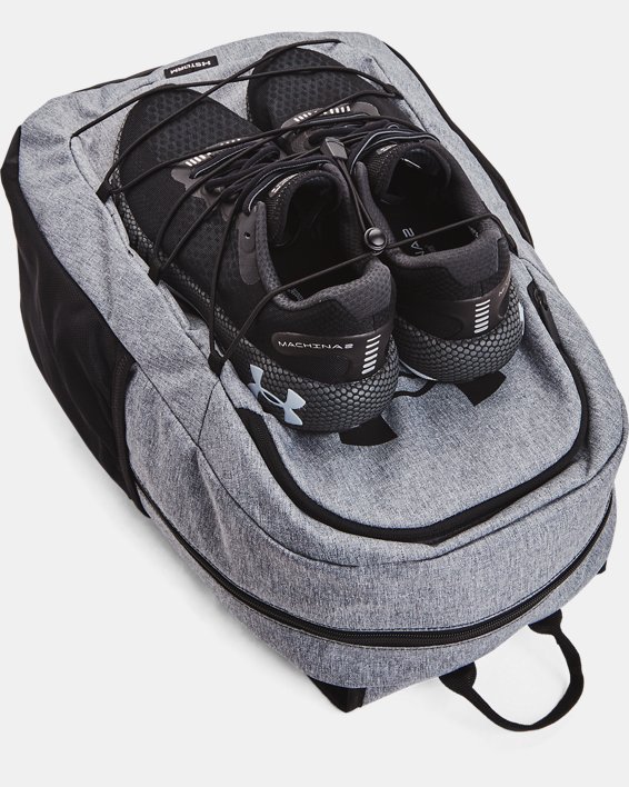UA Hustle Sport Backpack, Gray, pdpMainDesktop image number 1